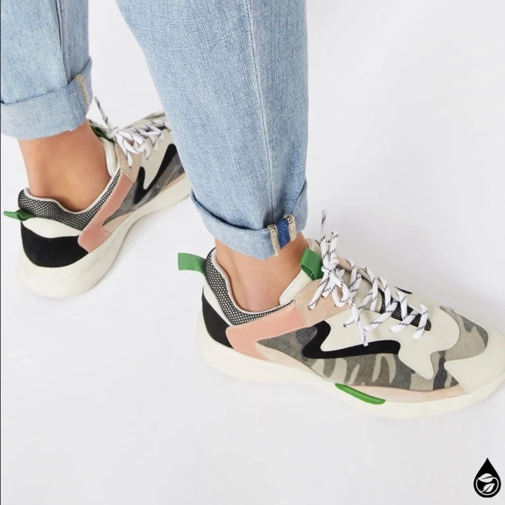 Sanctuary Groove 90s Recycle Sneaker Athletic Shoe Workout Smart Creation Sz 11